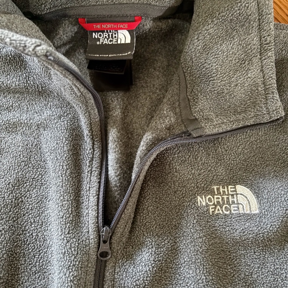 The North Face Charcoal Fleece Jacket